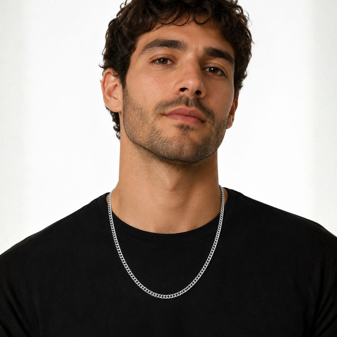 Set Cuban Necklace + Bracelet