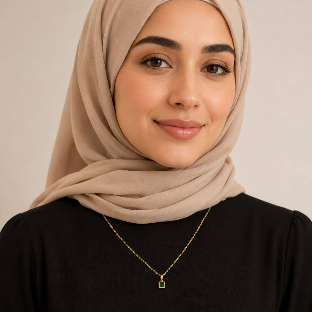 Set Minimalistic Necklace + Bracelet For Women